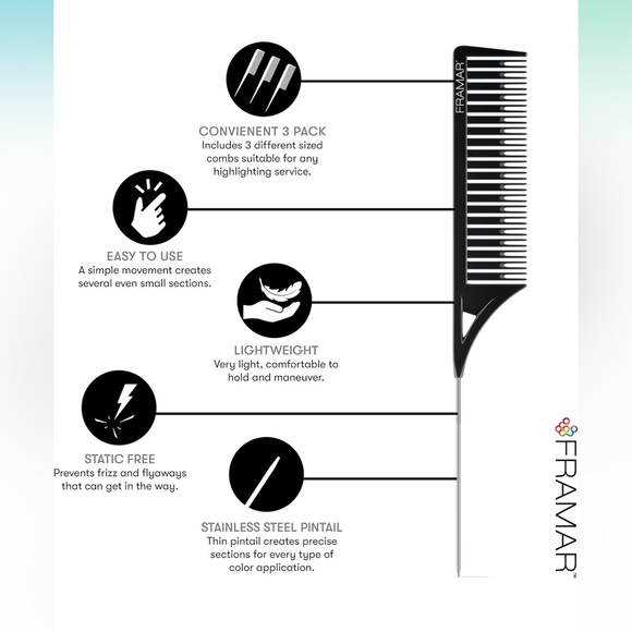 NIB highlighting comb set - Picture 5 of 9
